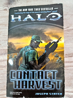 Halo: Contact Harvest - Paperback  -Joseph Staten (VG.Condition)