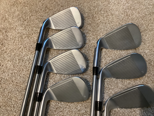 PING G730 IRON S, 7-PW, UW, 50, 56 GREEN DOT (2 UP), ALTA QUICK 45, +1/2", NICE! - Picture 2 of 6