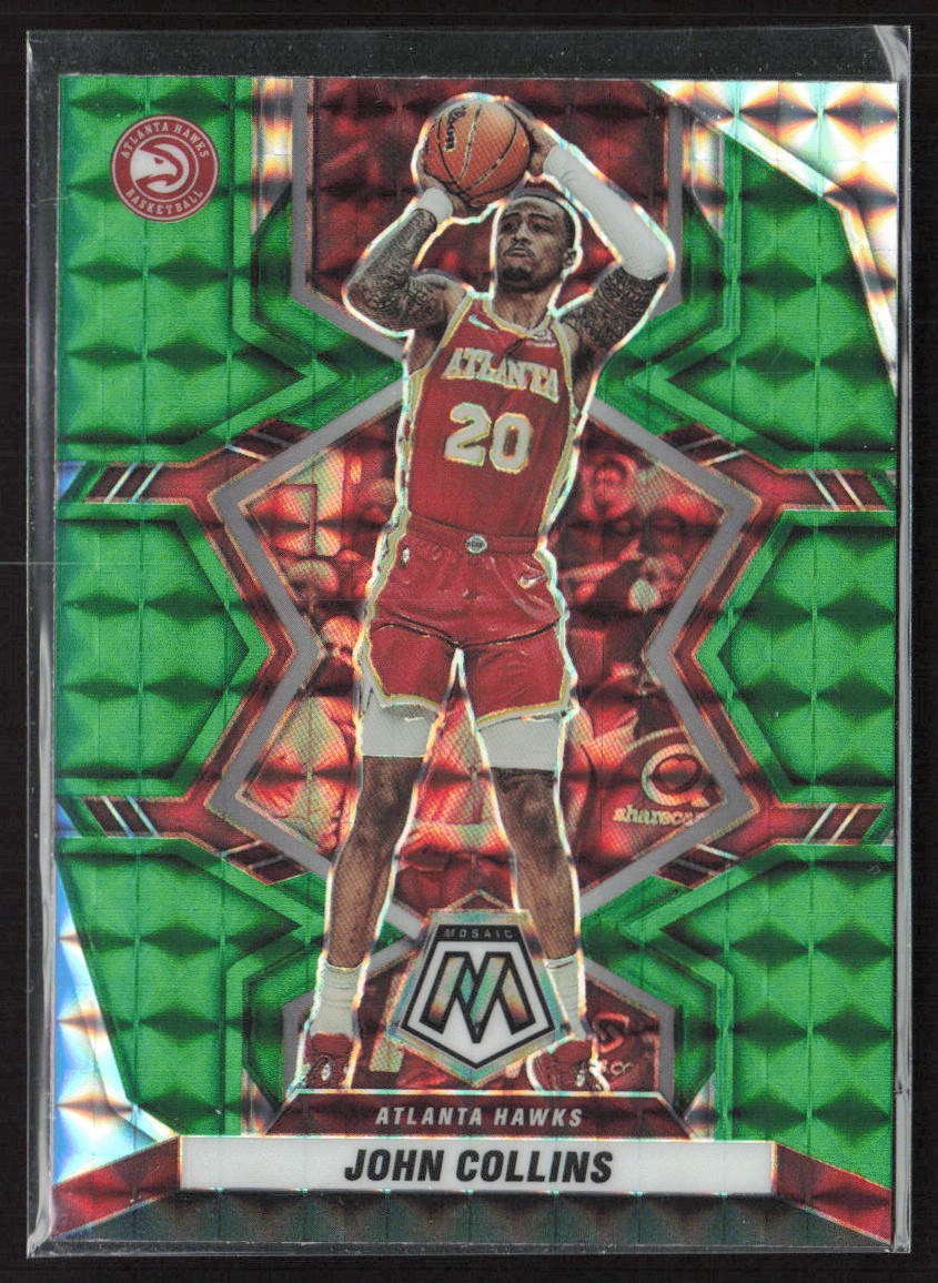 2021-22 Panini Mosaic #52 John Collins Green