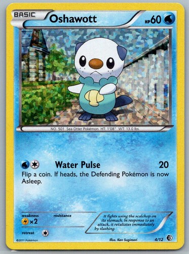 Oshawott 004/012 Promo McDonald's Promos 2011 Holofoil (Lightly Played)