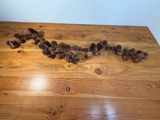 New 5 ft Pinecone Garland
