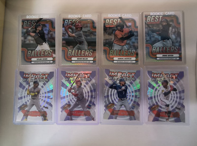 2024 Bowman's Best Ballers/impact players lot Witt, Acuna, Basallo,Turner ect.
