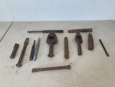 Lot of Metal Punches Chisels Drift Pin Body Hammersmith Blacksmith Tools