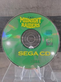 Midnight Raiders Sega CD, 1994 CIB Complete Disc Case Manual & Reg Card Tested!