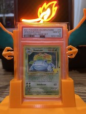 Pokémon TCG Venusaur Holo Carta Rara Edizione Celebrazioni Classiche 15/102 PSA 10