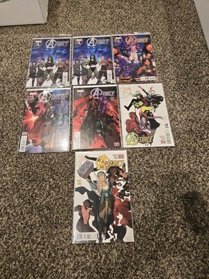 A FORCE 2016 Vol. #2  1-6 VF/NM two copies of #1