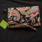 VERA BRADLEY All Wrapped Up Jewelry Roll Travel Case Parisian Paisley NWT — photo 1