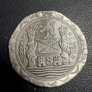 Atocha Cob 8 Reales Silver Design by Daniel Carr Contains Silver From Do116