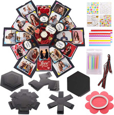 Explosion Gift Box DIY Exploding Photo Album Preassembled Surprise Picture Pop u