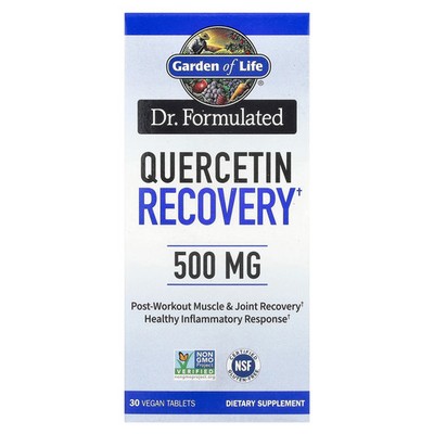 Dr. Formulated, Quercetin Recovery, 30 Vegan Tablets