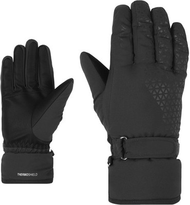 Ziener Women's Alpine Ski Gloves KISAR-Z AS black