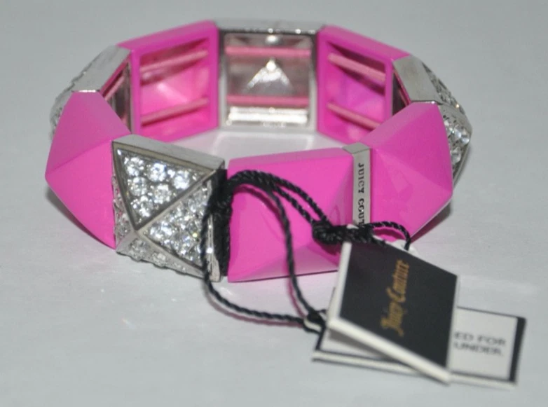 Juicy Couture Pink Fashion Bracelets & Charms for sale | eBay display picture 2
