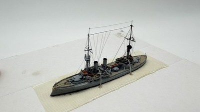 Neptun SMS Woerth Wörth German 1893 Battleship w/ rigging 1/1250 Waterline Ship