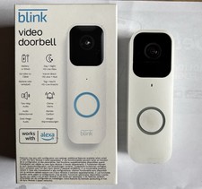 Blink Video Doorbell | Two-way audio, HD video, long-lasting battery life, motio