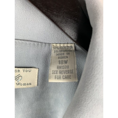 Lord and Taylor jacket Womens plus size 18W Colorblock Black Gray Button front - Picture 5 of 5