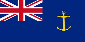 British Royal Fleet Auxiliary Ensign Navy Flag Self Adhesive Vinyl Sticker
