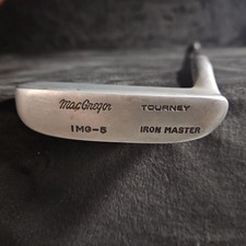 MacGregor Tourney Iron Master IMG-5 Putter Right Handed Orig Leather Grip