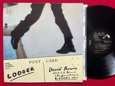 DAVID BOWIE LODGER LP (1979) ORIG GOLD PROMO RCA VICTOR AQL1-3254