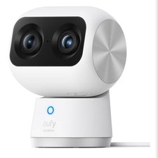 eufy Security 4K Indoor Cam S350, No Subscription, Dual Cameras, 8 Zoom, 360 C