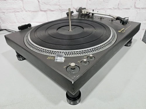 Rare Technics SL-1350 6-disc changer w/ repeat function stacker Japan - Read