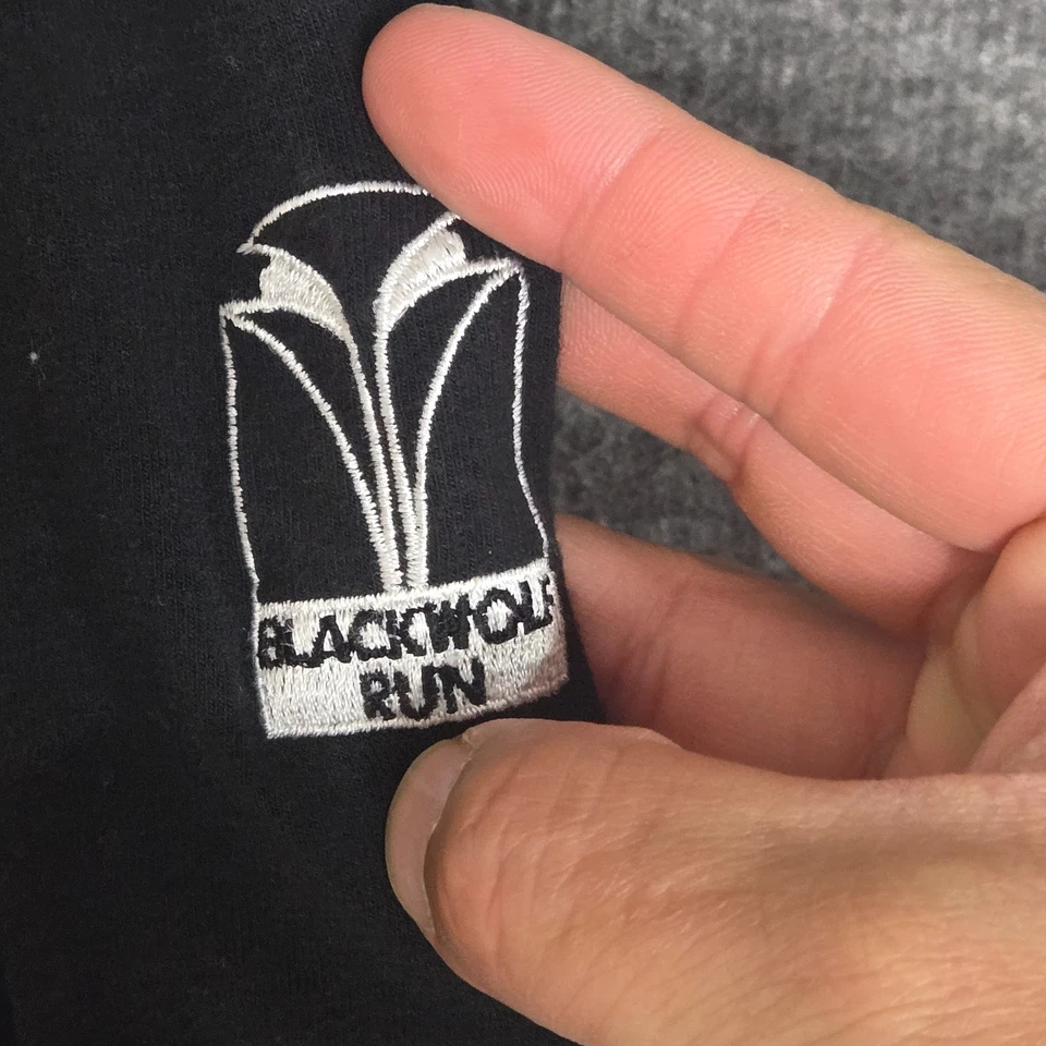 RLX Ralph Lauren Sudadera Para Hombres Mediana Negra Logo Híbrido Jersey Sudadera con Capucha Foto 4 de 4