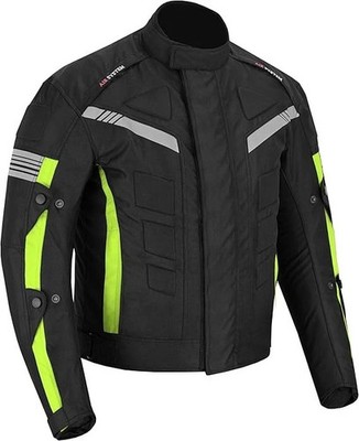 Motorrad-Schutzjacke für Herren, Tourenjacke, Größen XS - 7XL, Winter/Sommer