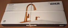 Kohler Anessia R33444-SD-2MB Pull-Down Kitchen Faucet Brushed Brass Finish
