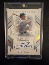 2023 PANINI FLAWLESS SCOTT ROLEN AUTO #FA-SR #D/25 ST. LOUIS CARDINALS