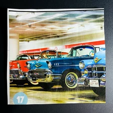 Magazine Clipping 2025 Classic Cars Artisan Pizza Illustration Paper Collectors