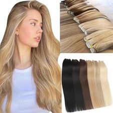 Weft Hair Extensions Human Hair Sew in Remy Brazilian Hair Bundle Double Weaves
