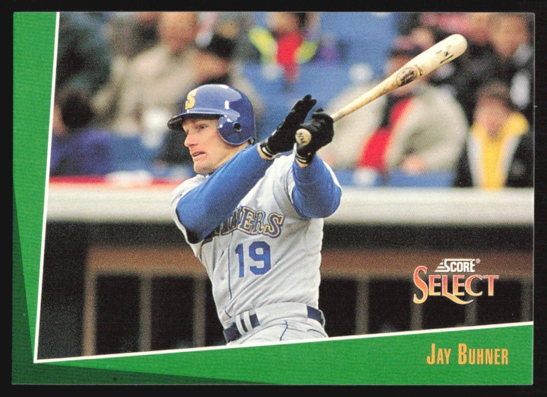 1993 Select Jay Buhner #202 Seattle Mariners