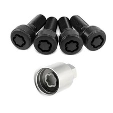 M14x1.25 Locking Wheel Bolts With Key For Bmw Replace 36136792851 M14x1.25 Locking Wheel Bolts With Key For Bmw Replace 36136792851