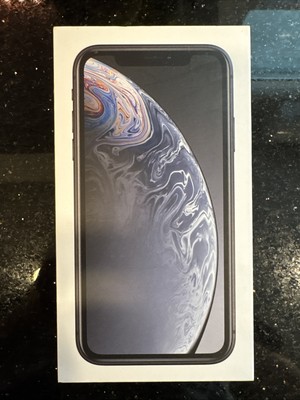 Apple iPhone XR  -  BOX and original accessories - 256GB Black   NO PHONE