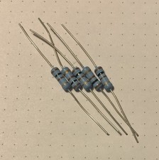 100 Ohm  5 1/2 Watt 500 mw Carbon Film Resistor, Unbranded, 10 Each