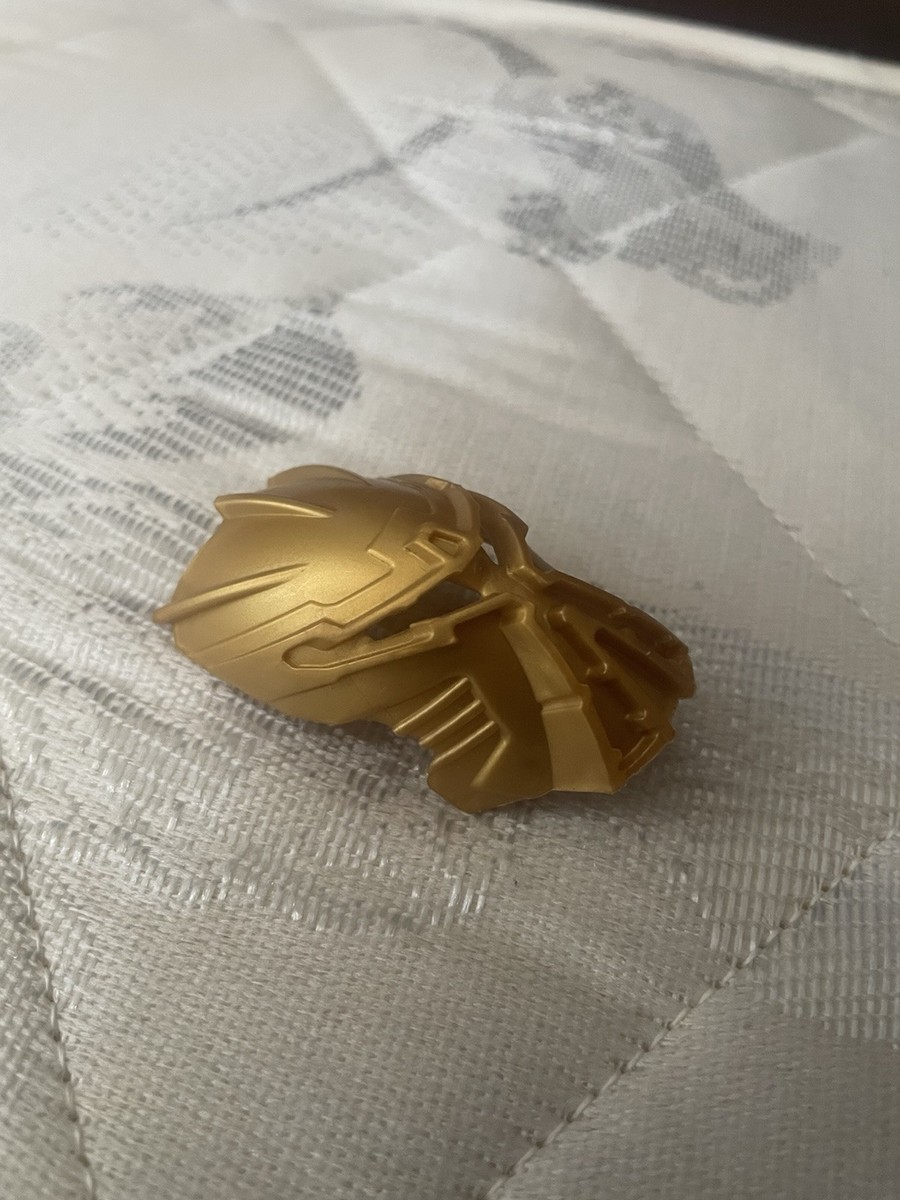 Bionicle Toa Mata Nui 8998 pearl gold Kanohi Ignika MASK ONLY