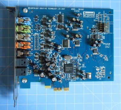 Creative SOUNDBLASTER X-FI Xtreme Audio PCI-E 7.1 Soundkarte SB1040