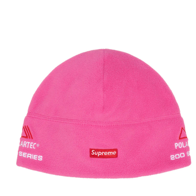 SUPREME FW25 POLARTEC SPORT BEANIE BLACK NAVY GREY PINK TREE CAMO