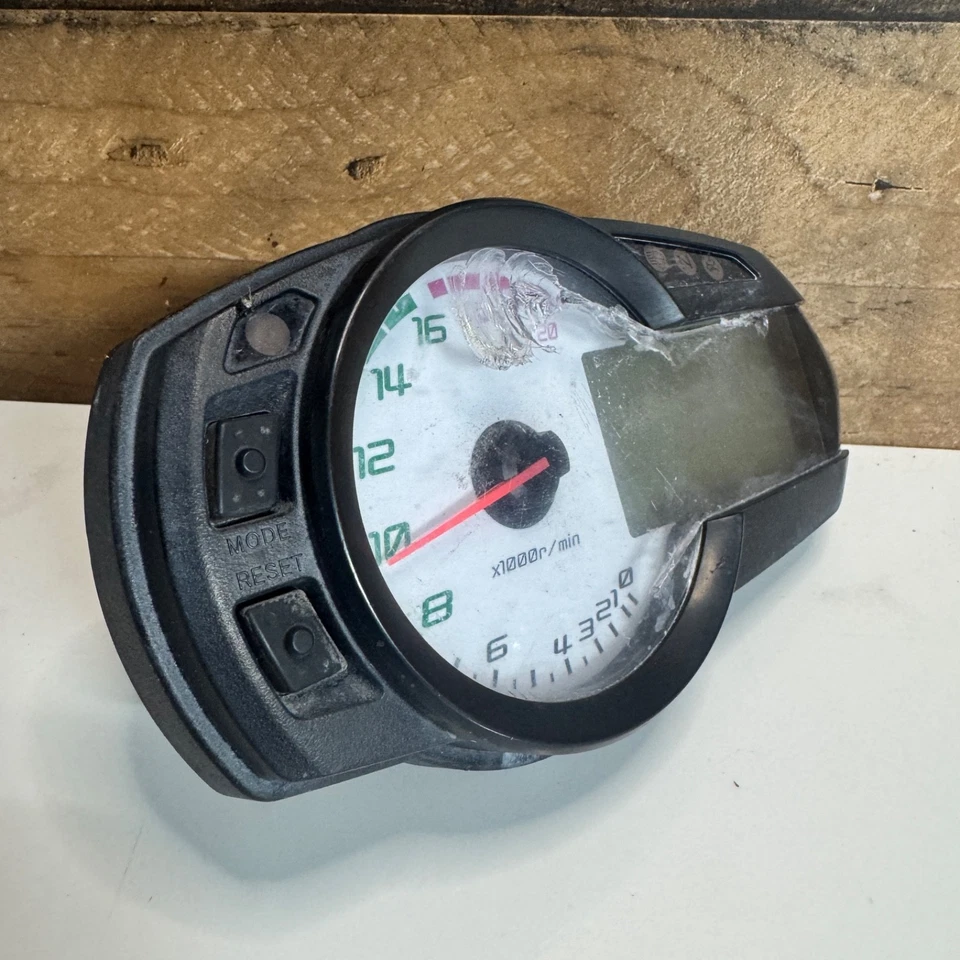 09-12 KAWASAKI NINJA ZX6R ZX600R OEM CALIBRE CLÚSTER VELOCÍMETRO TACÓMETRO Foto 4 de 4