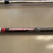 TaylorMade R15 Driver Black White Speeder 67 Evolution Shaft Golf Pride Grip