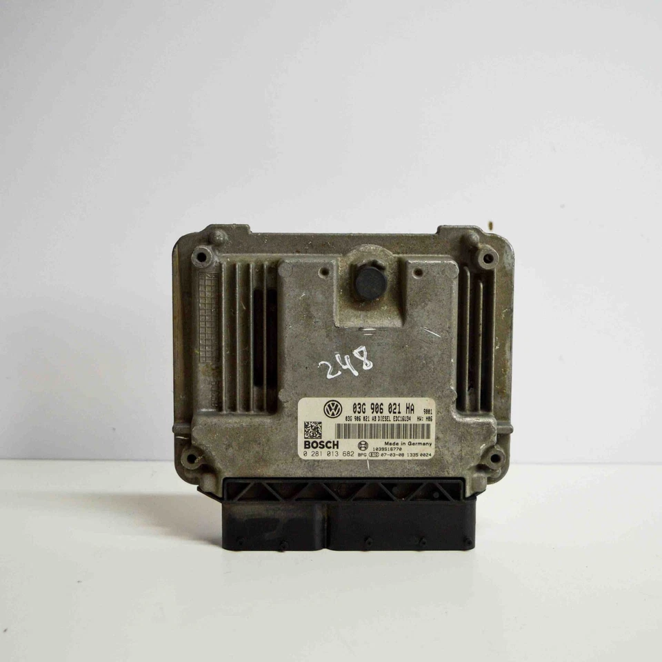 Centralina motore VW GOLF V Variant 1K5 03G906021HA 1.9 Diesel 77kw 2007 10625777 - Immagine 4 di 4