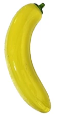 Murano Style Vintage Blown Glass Banana 7.5" - SEE DESCRITION