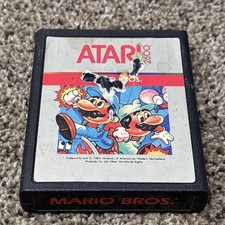 Atari Mario Bros. Video Game Cartridge for Atari 2600, 1983 Release image