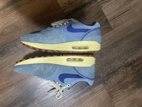 Size 9.5 - Nike Air Max 1 Premium Denim 2022 Preowned