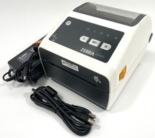 Zebra ZD421 USB Bluetooth Thermal Label Printer ZD4AH43-D01E00EZ w/ AC  USB