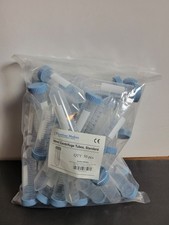 50x 50ml Centrifuge Tubes Screw Cap Graduated Lab Sample Containers New