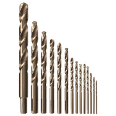 Bosch CO14 14pc Cobalt Drill Bit Set Metal HSS Industrial Drill Bit Set