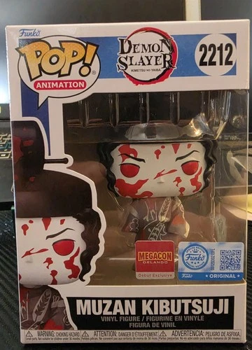 Muzan Kibutsuji #2212 Megacon Exclusive From Toy Temple Funko Pop! Demon Slayer