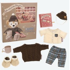 Warm Winter Story Time Duffy Plush Costume Tokyo DisneySea Limited Outfit NEW