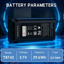   Battery Only For Eufy E340/C31 Video Doorbell Rechargeable Battery 3.7V 8000mAh