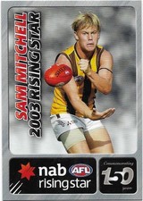 2008 Nab Rising Star Commemorative - 2003 Sam MITCHELL Hawthorn